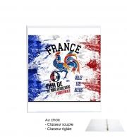 Classeur Rigide France Football Coq Sportif Fier de nos couleurs Allez les bleus
