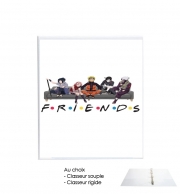 Classeur Rigide Friends parodie Naruto manga