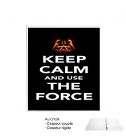 Classeur Rigide Keep Calm And Use the Force