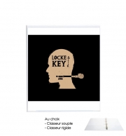 Classeur Rigide Locke Key Head Art