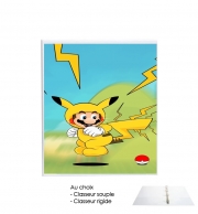 Classeur Rigide Mario mashup Pikachu Impact-hoo!