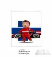 Classeur Rigide MiniRacers: Kimi Raikkonen - Ferrari Team F1
