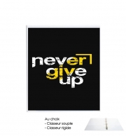 Classeur Rigide Never Give Up