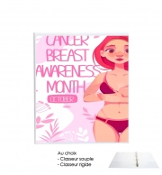 Classeur Rigide October breast cancer awareness month