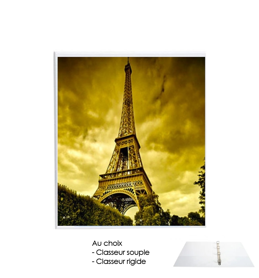Classeur Rigide Paris avec Tour Eiffel