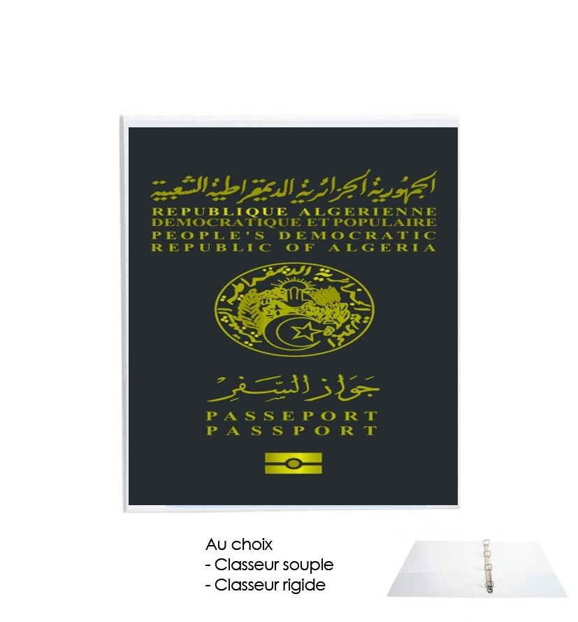 Classeur Rigide Passeport Algérien