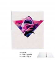 Classeur Rigide Requin violet