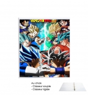 Classeur Rigide Rivals for life Goku x Vegeta