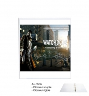 Classeur Rigide Watch Dogs Everything is connected