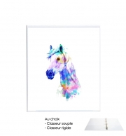 Classeur Rigide watercolor horse