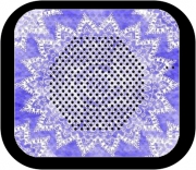 Enceinte bluetooth portable Bohemian Flower Mandala in purple