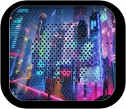Enceinte bluetooth portable Cyberpunk city night art