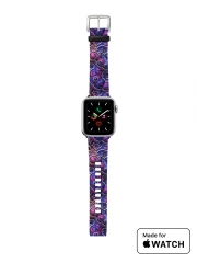 Bracelet pour Apple Watch Blue pink bubble cells pattern
