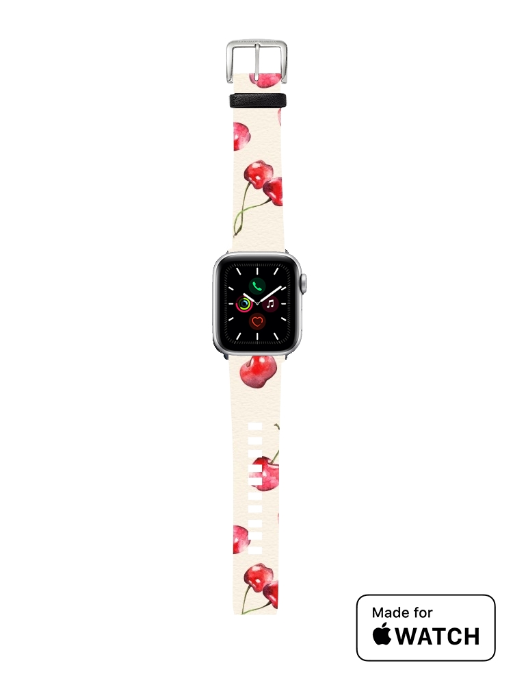 Bracelet pour Apple Watch Cherry Pattern