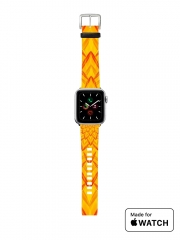 Bracelet pour Apple Watch Dahlia de feu