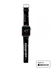 Bracelet pour Apple Watch I love you texte rainbow