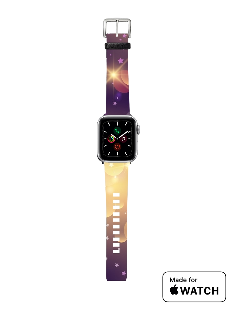 Bracelet pour Apple Watch Purple Sparkles