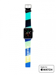 Bracelet pour Apple Watch Striped Colorful Glitter