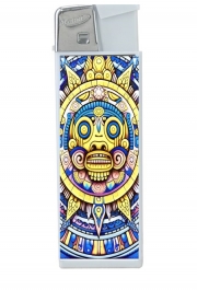 Briquet Aztec God Shield