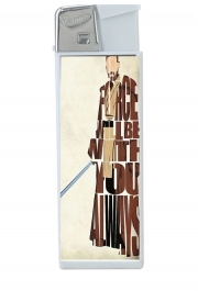 Briquet Obi Wan Kenobi Tipography Art