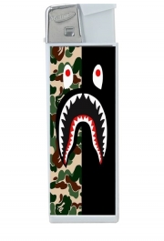 Briquet Shark Bape Camo Military Bicolor