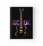 Cahier AcDc Guitare Gibson Angus