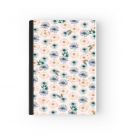 Cahier Blue & White Flowers