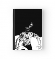 Cahier chainsaw man black and white