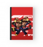 Cahier Checo Perez And Max Verstappen