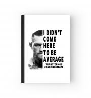 Cahier Conor Mcgreegor Dont be average