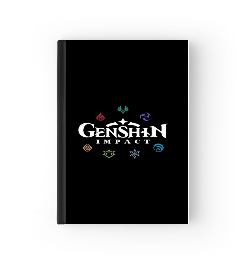 Cahier Genshin impact elements