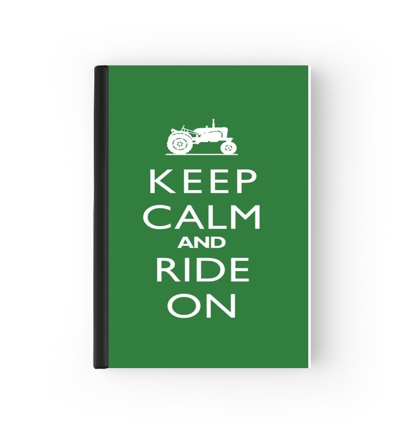 Cahier Keep Calm And ride on Tractor