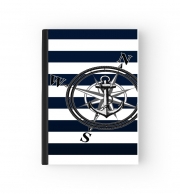 Cahier Navy Striped Nautica