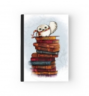 Cahier Owl and Books