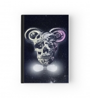 Cahier Skull Mickey Mechanics in space