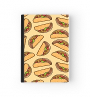 Cahier Taco seamless pattern mexican food