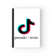 Cahier Tiktok personnalisable avec pseudo / texte