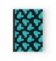 Cahier turquoise waves
