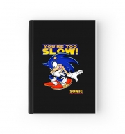 Cahier You're Too Slow - Sonic