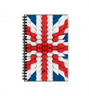 Cahier de texte 3D Poly Union Jack London flag
