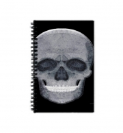 Cahier de texte abstract skull