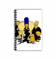 Cahier de texte Famille Adams x Simpsons