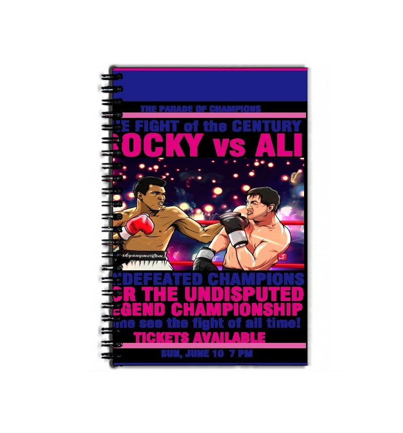 Cahier de texte Ali vs Rocky
