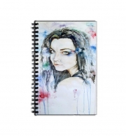 Cahier de texte Amy Lee Evanescence watercolor art