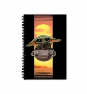 Cahier de texte Baby Yoda