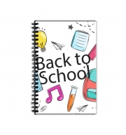 Cahier de texte Back to school background drawing