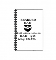 Cahier de texte Bearded Dad Just like a normal dad but Cooler