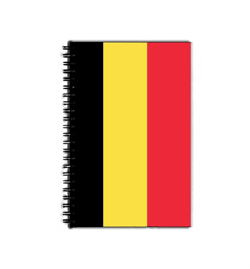 Cahier de texte Drapeau Belgique