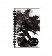 Cahier de texte Black Panther Abstract Art WaKanda Forever