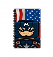 Cahier de texte Bricks Captain America